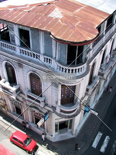 Looking down from the Hotel Casa Granda