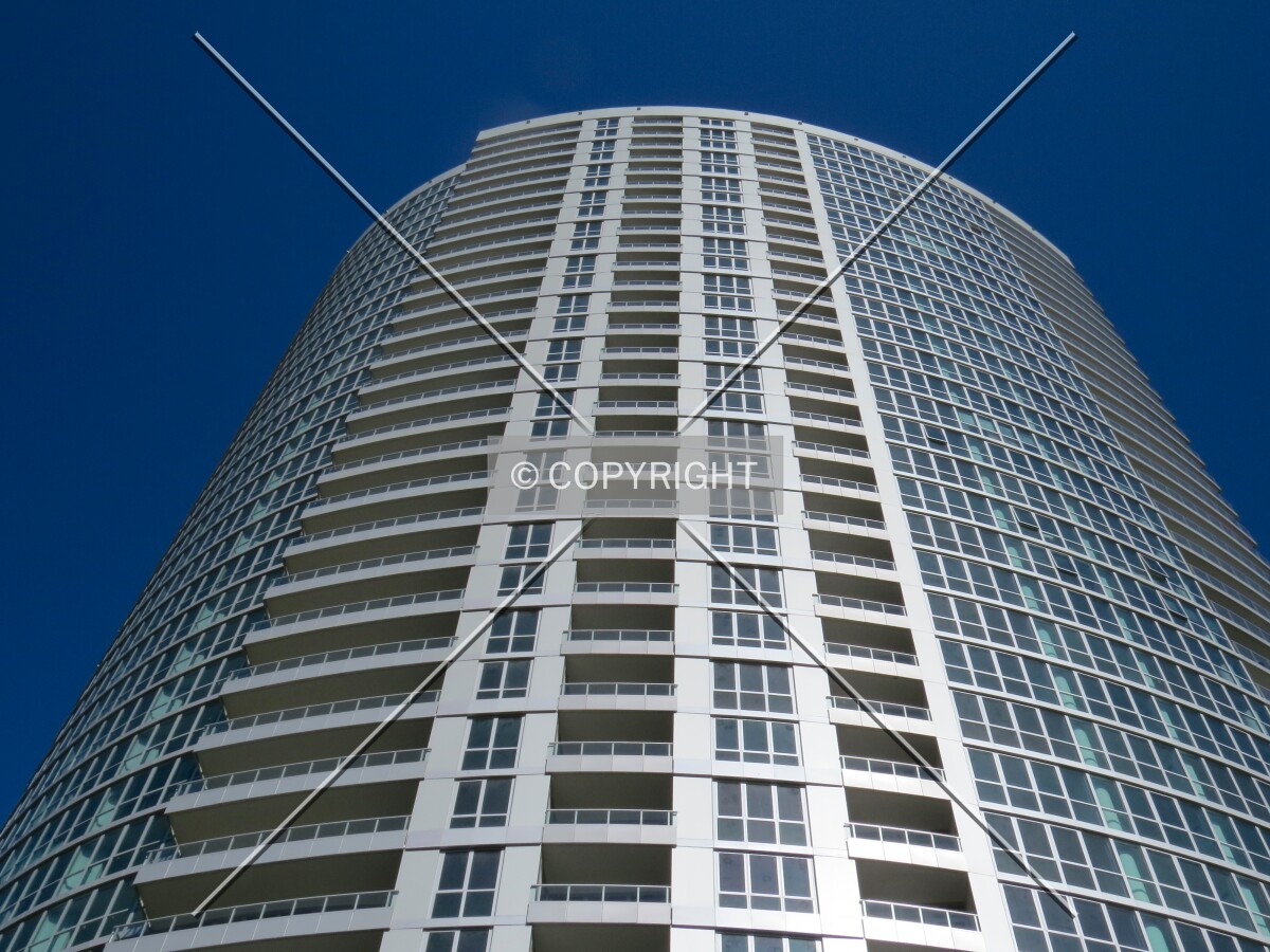 Looking up from West 14th Street