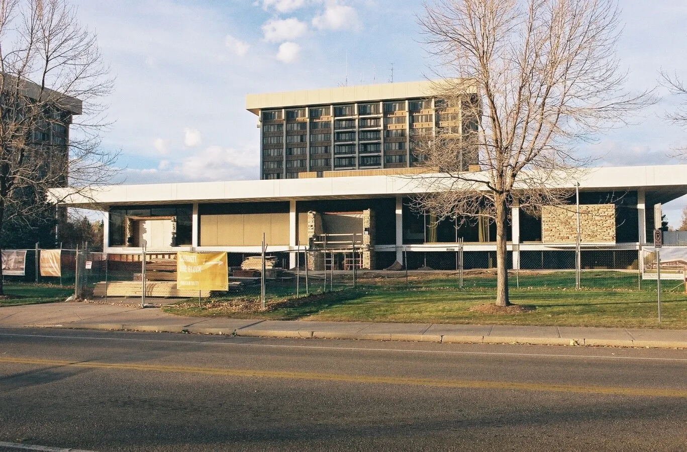 View from the south