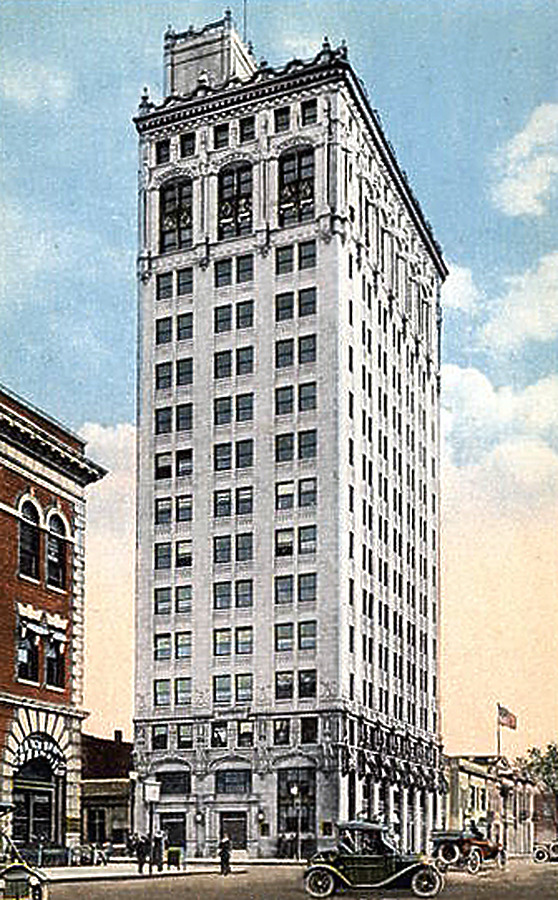 Vintage view from the southwest