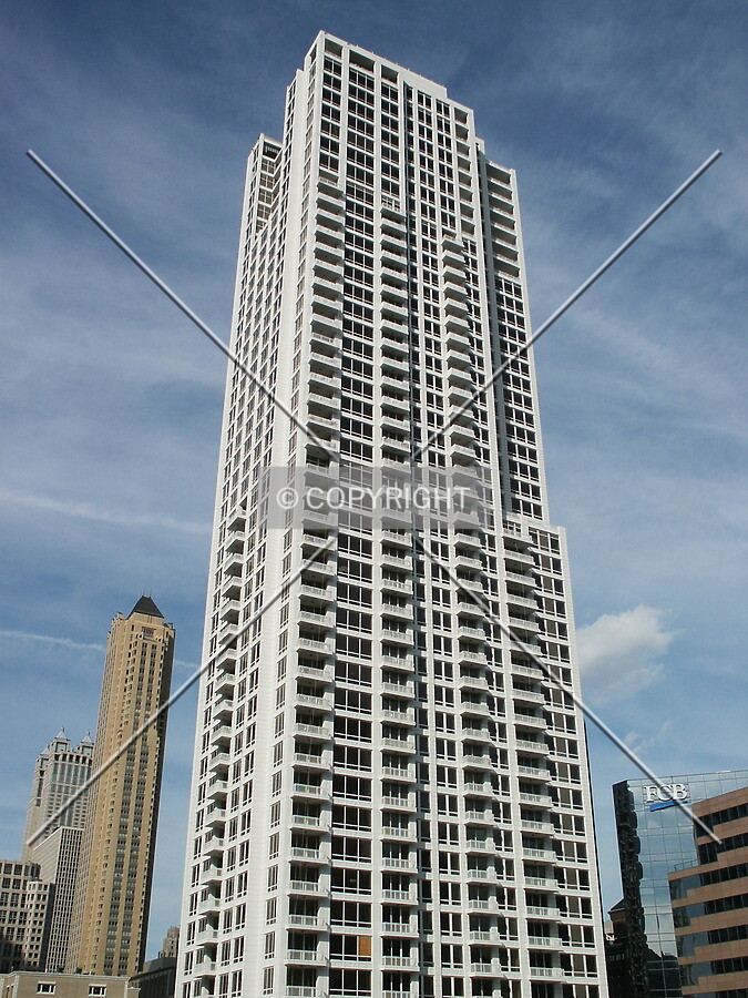 Looking up from the southwest