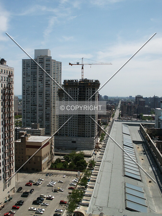 Looking down Wabash from 41 East 8th