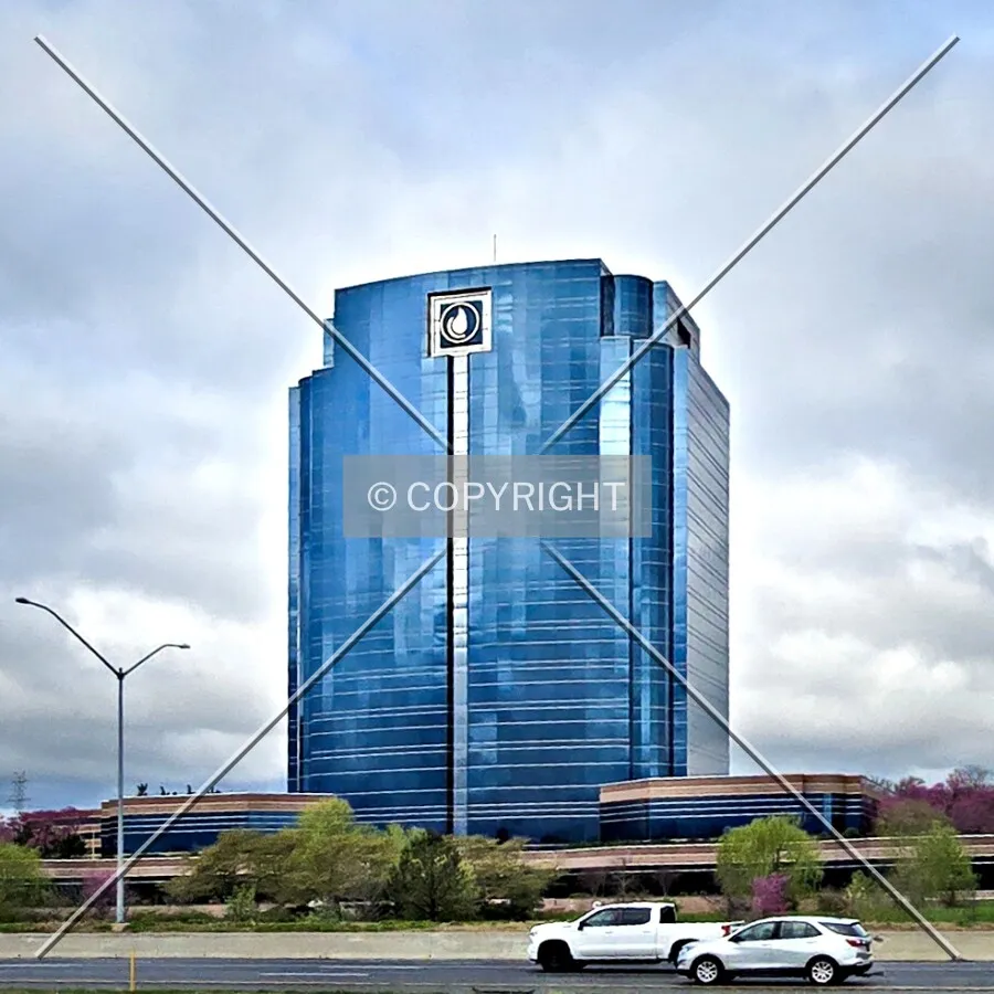 From the east; April 12, 2025