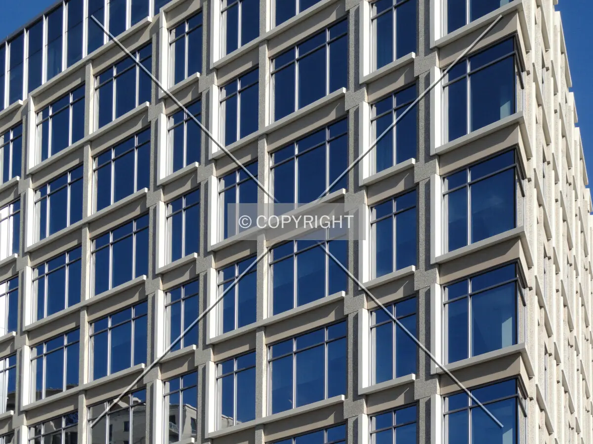 Western facade detail