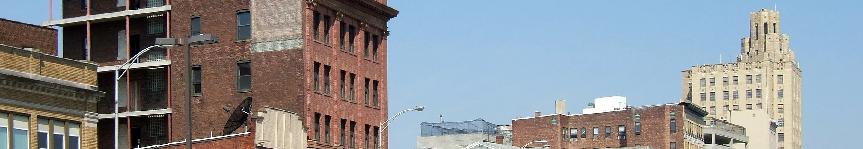 View from the southeast on Main Avenue