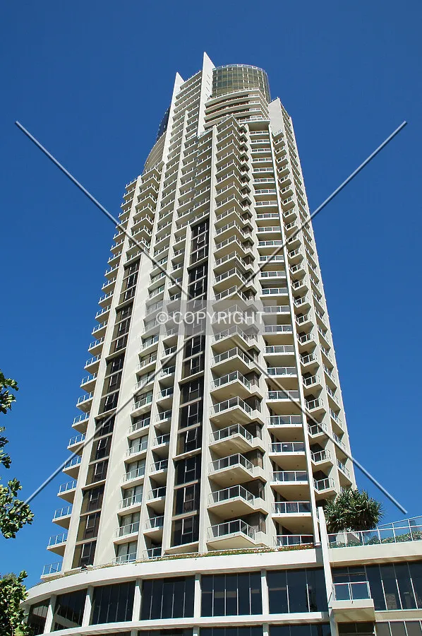 Looking up the northwest side