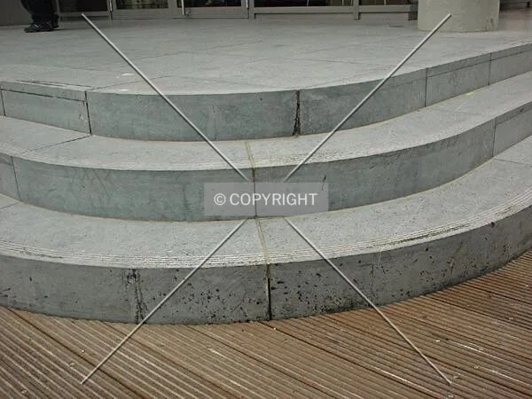 Stairs on the back side