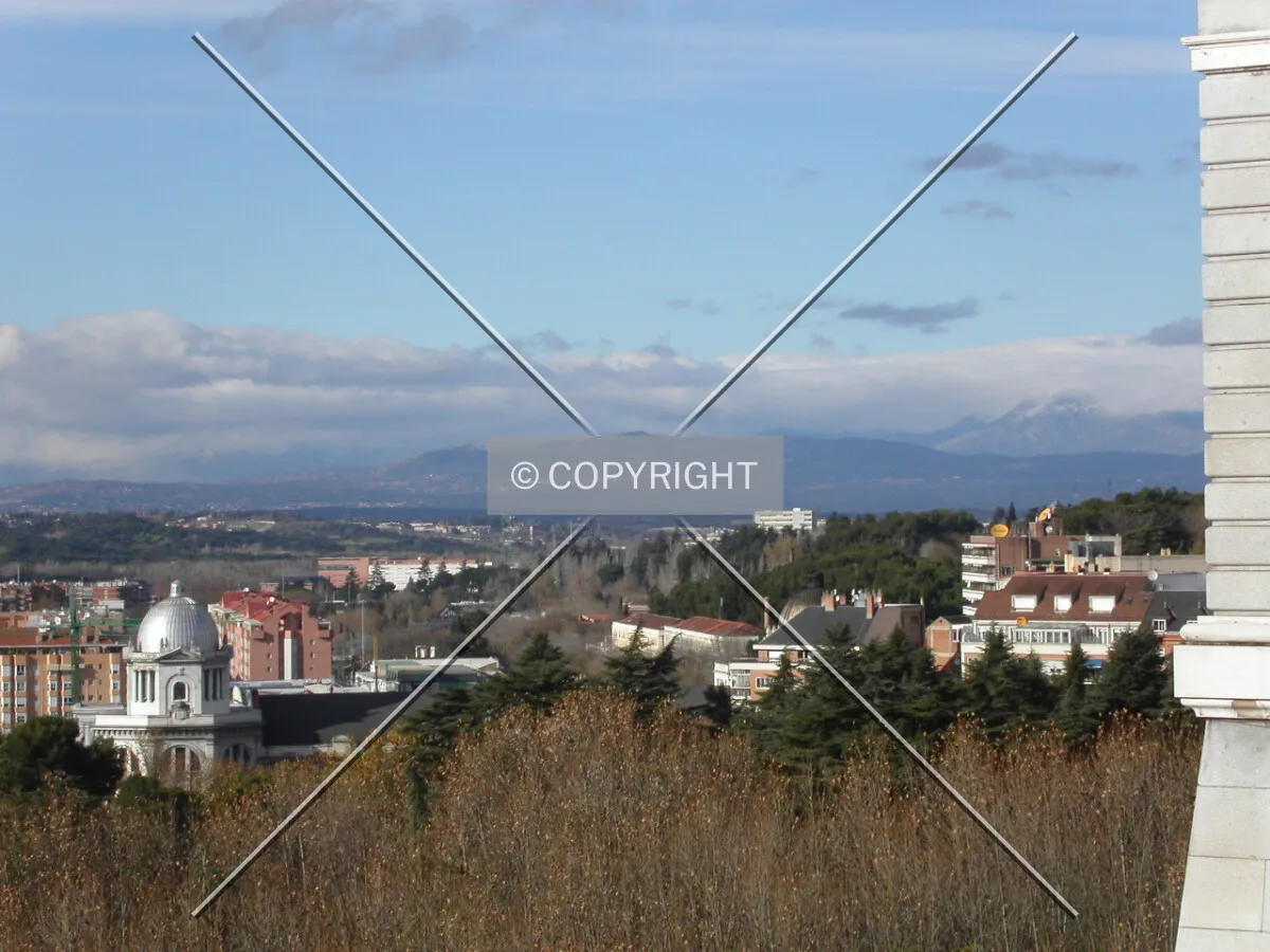 Northwest view from Palacio Real