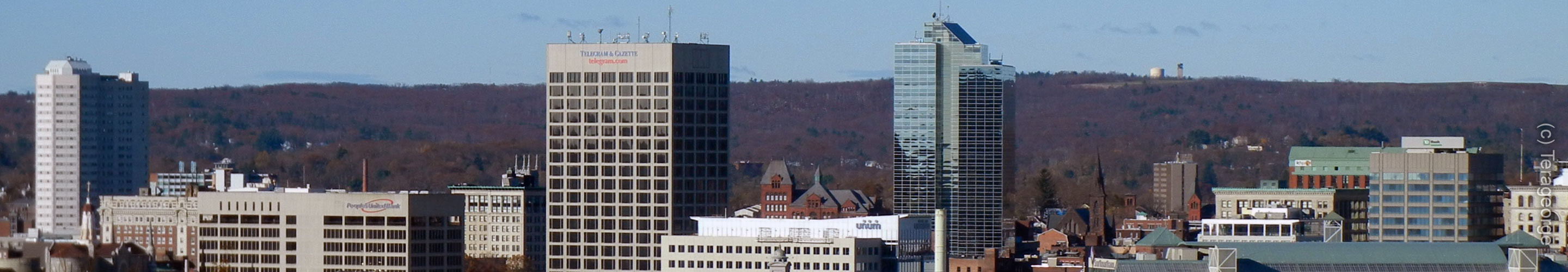 Panorama of Worcester