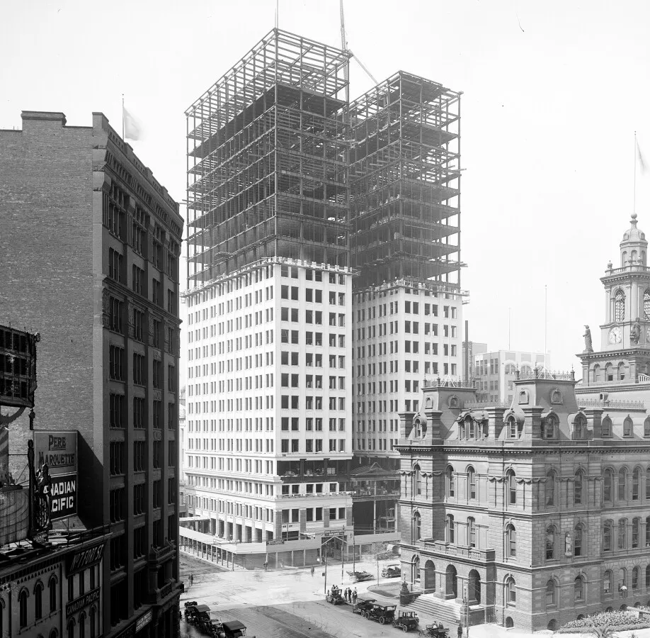 View from the east