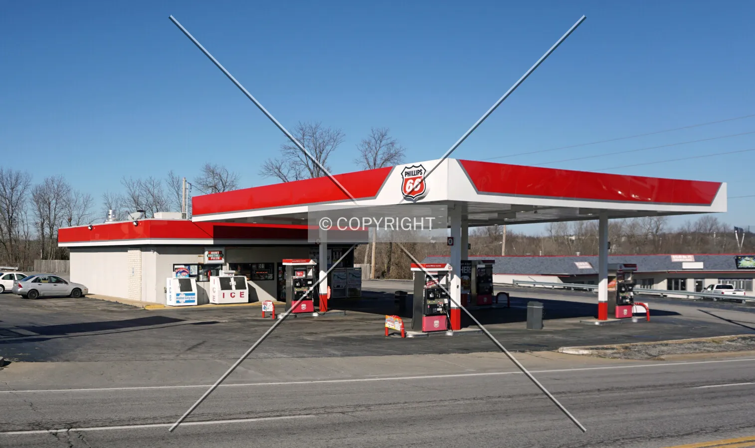 View from the southeast; January 1, 2016