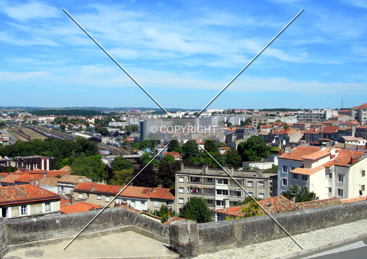 View to the northeast from Les Halles