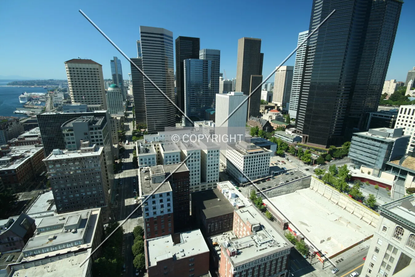 View from Smith Tower