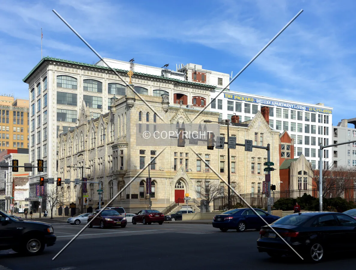 View from the southwest