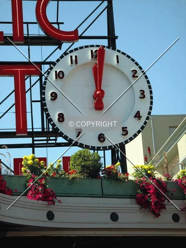 Pike Place Market clock