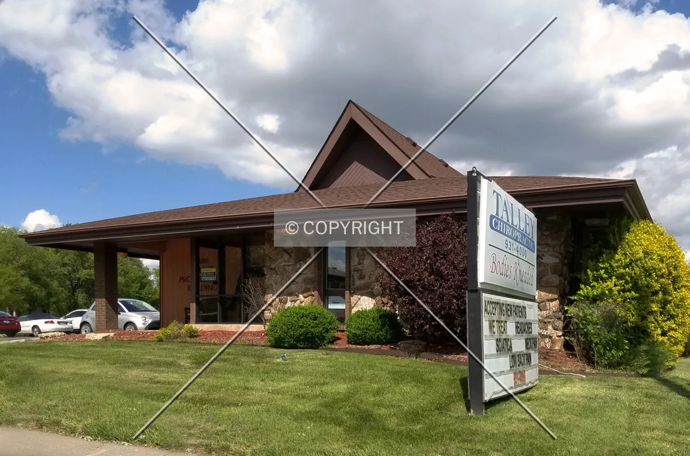 View from the southwest; May 4, 2016