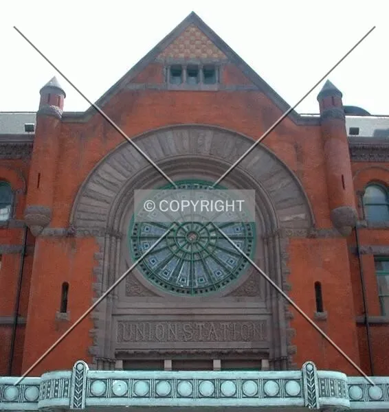 North facade over the main doors