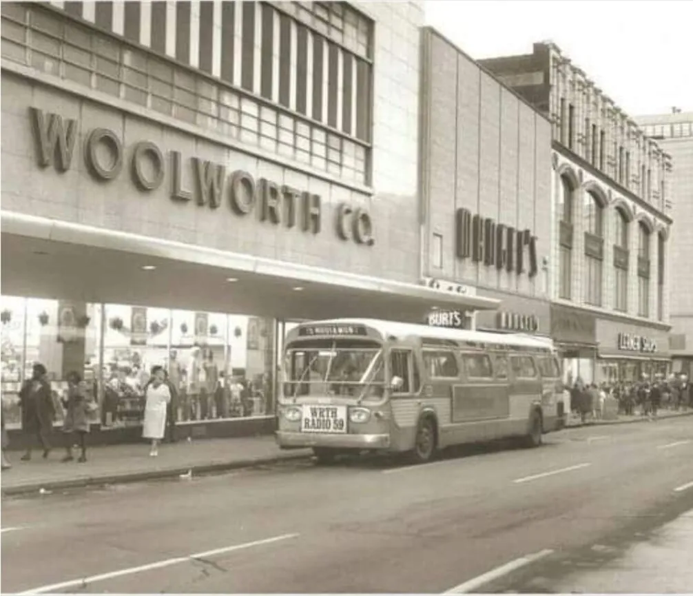 Vintage view from the southeast