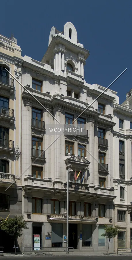 View from across Gran Via