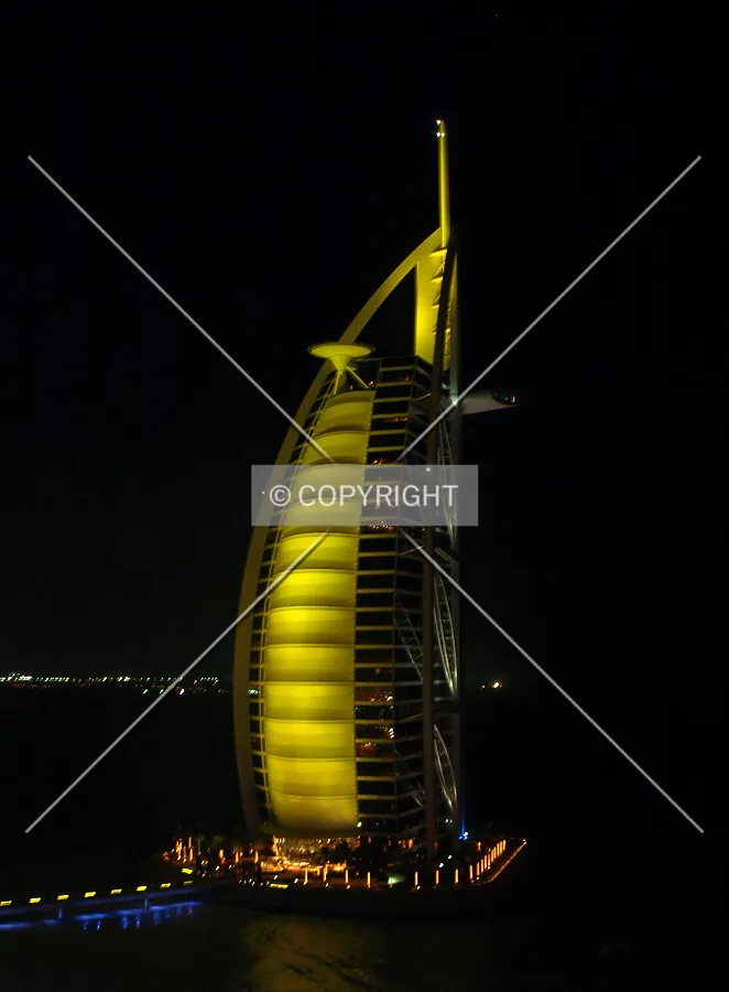 Looking west from Jumeirah Beach Hotel