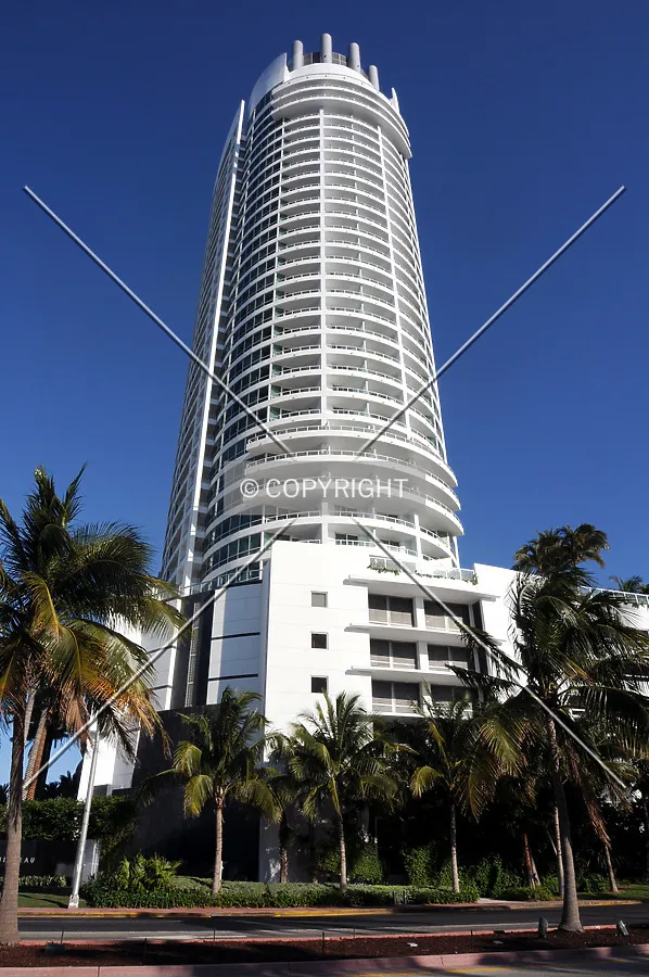 Looking up from the southwest