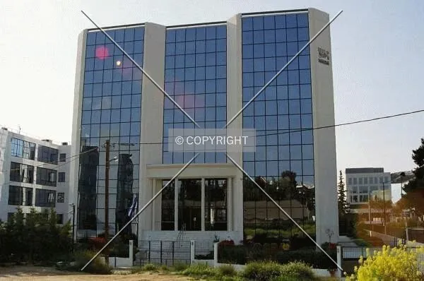 Front view of the building