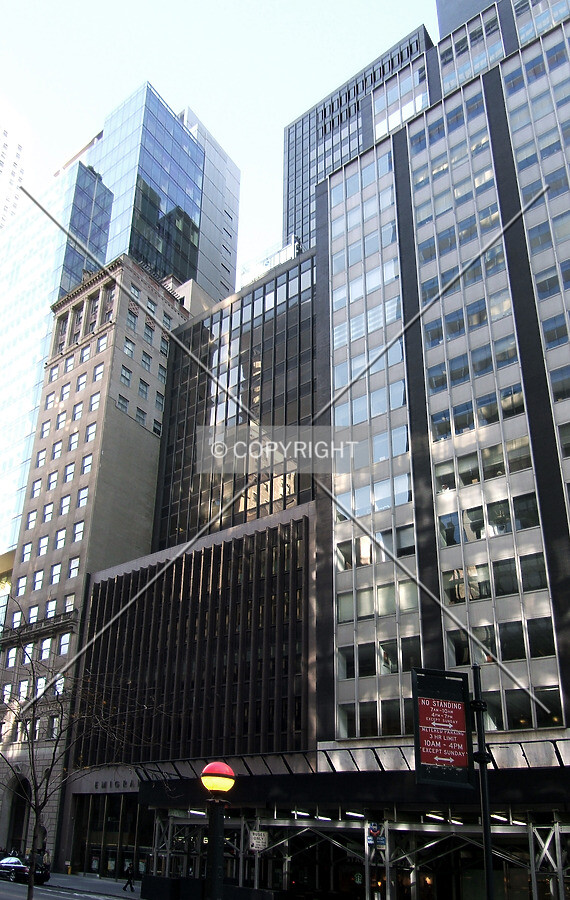 View from the southeast on 42nd Street
