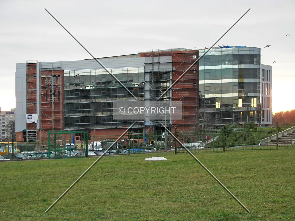 East side seen from Chervonoi Kalyny Avenue