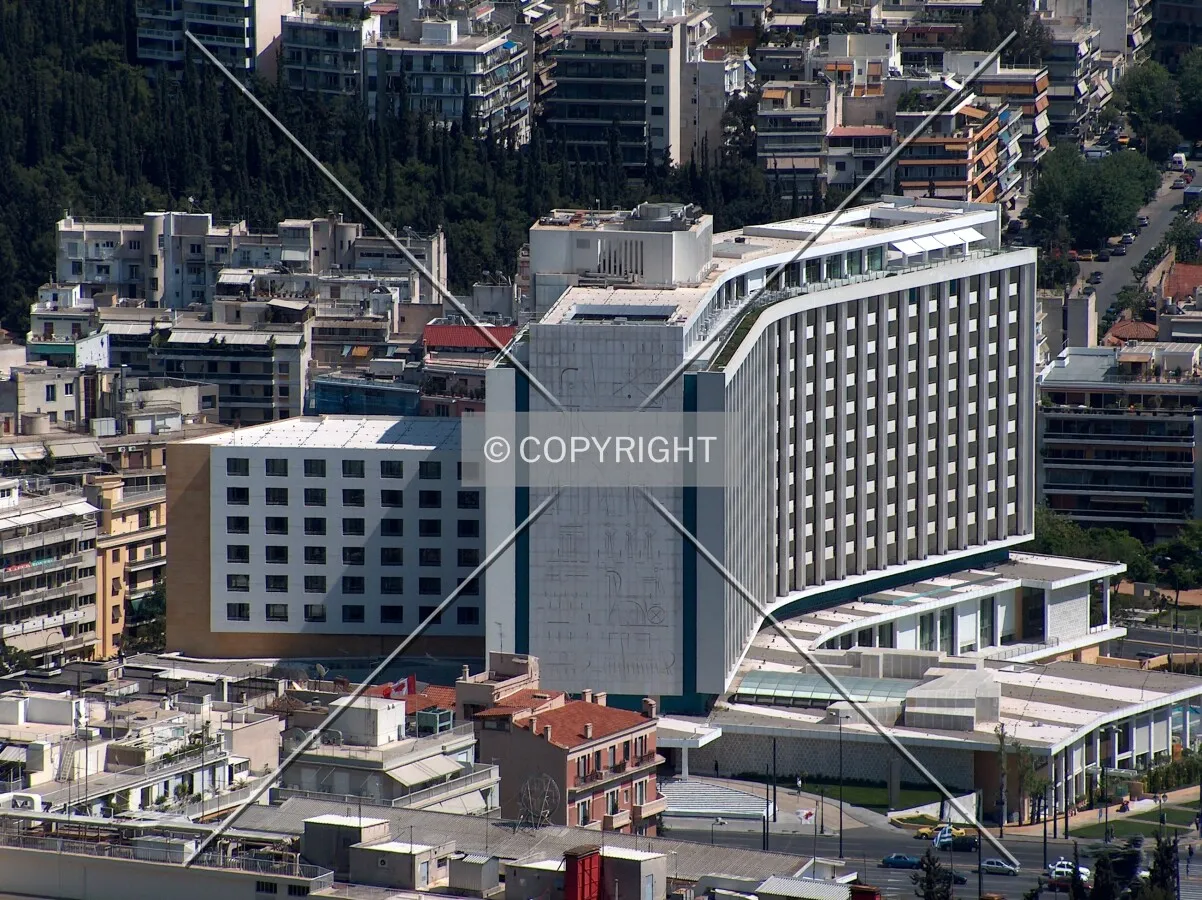 Distant view from Lycabettus Hill