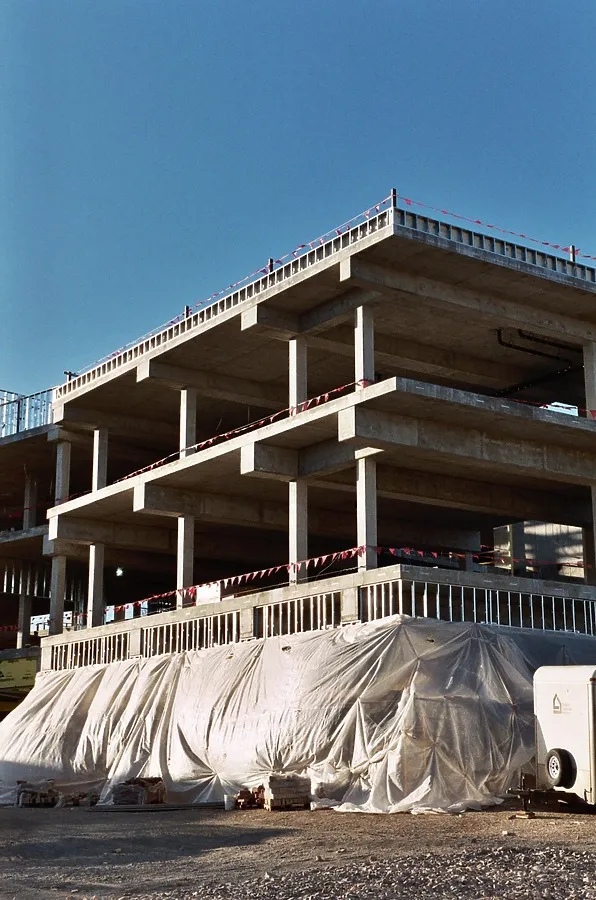 View from the southeast