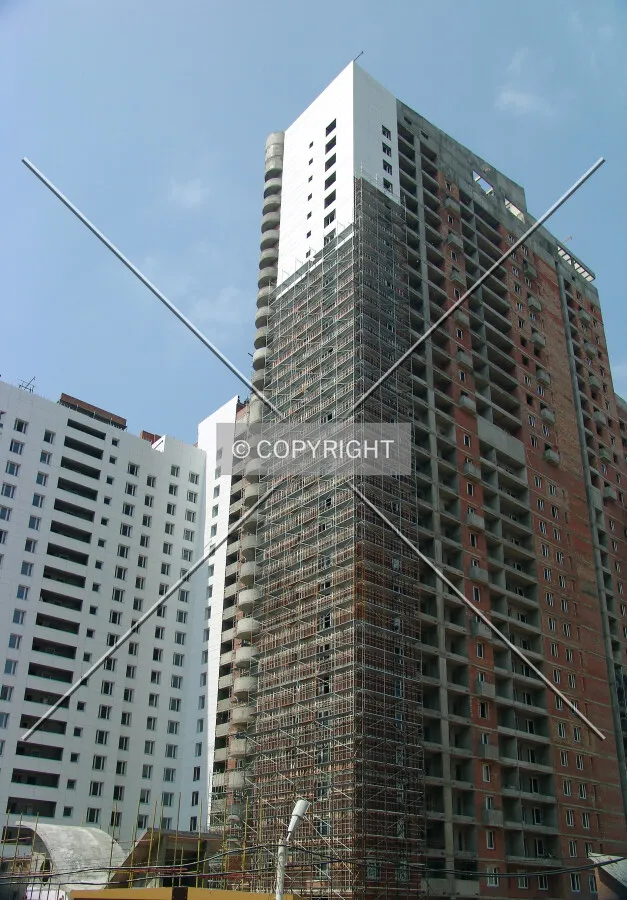 Looking up the central part
