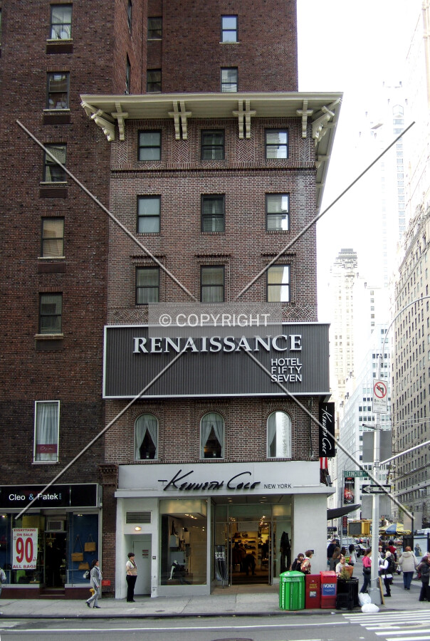 View from the southeast at Lexington Avenue and 57th Street