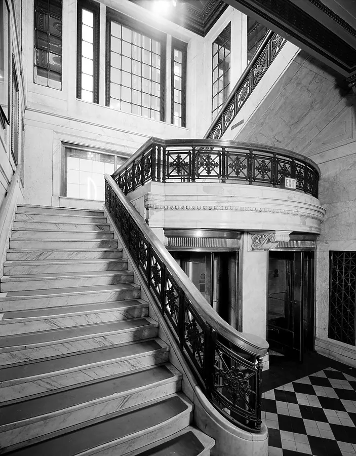 Interior staircase