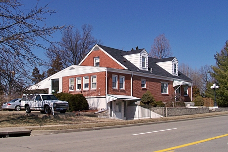 View from the southeast