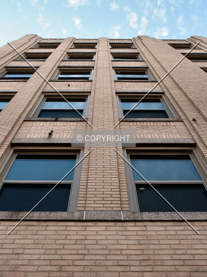 Looking up from St. Germain Street