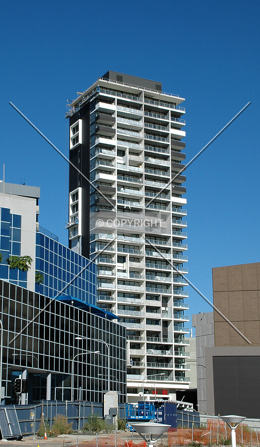 As seen from the east
