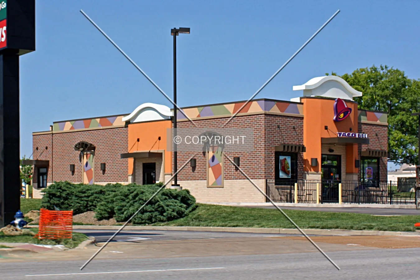 View from the southwest