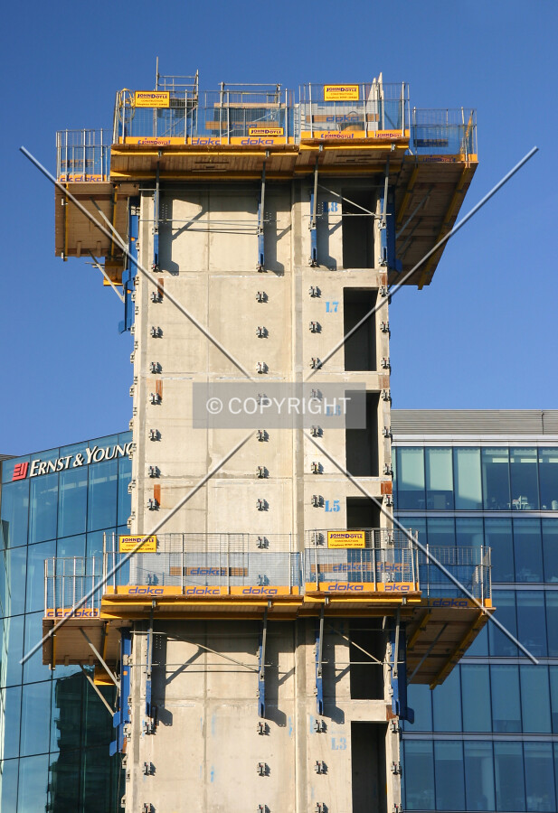 View north of a core from Tooley Street