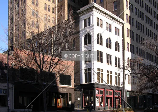 Looking southeast from 20th Street North