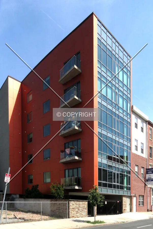 From across North 2nd Street to the northwest