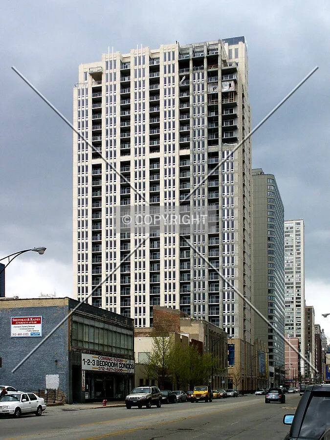Looking north on Michigan Avenue