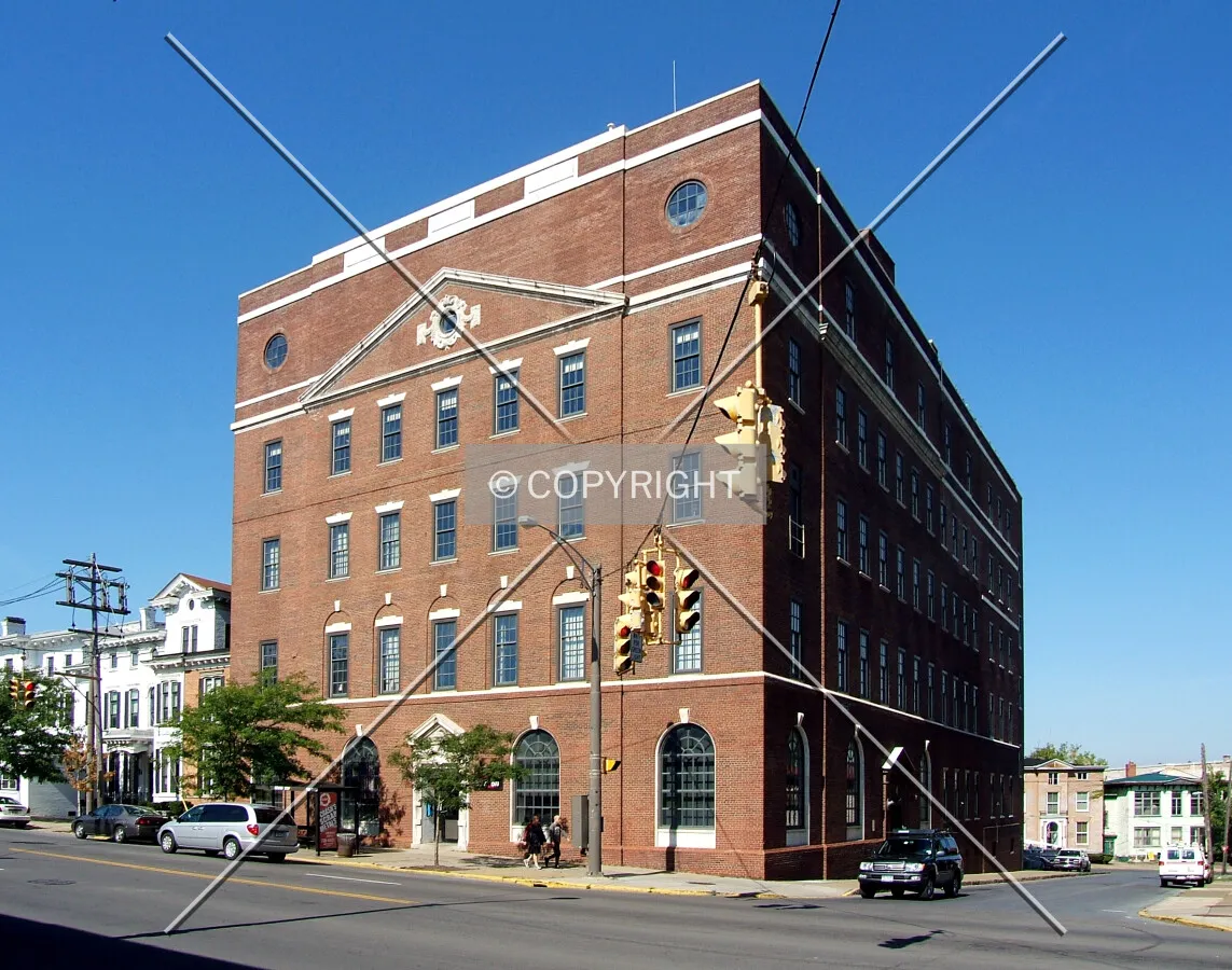 View from the southeast