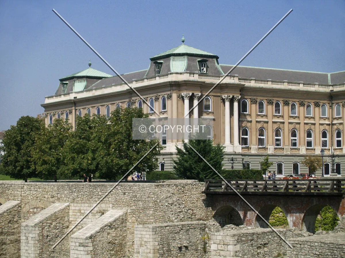 View of the north wing