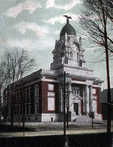 Vintage view from the south