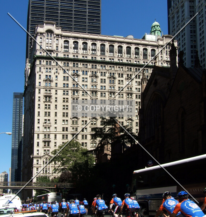 View from the southwest on Trinity Place