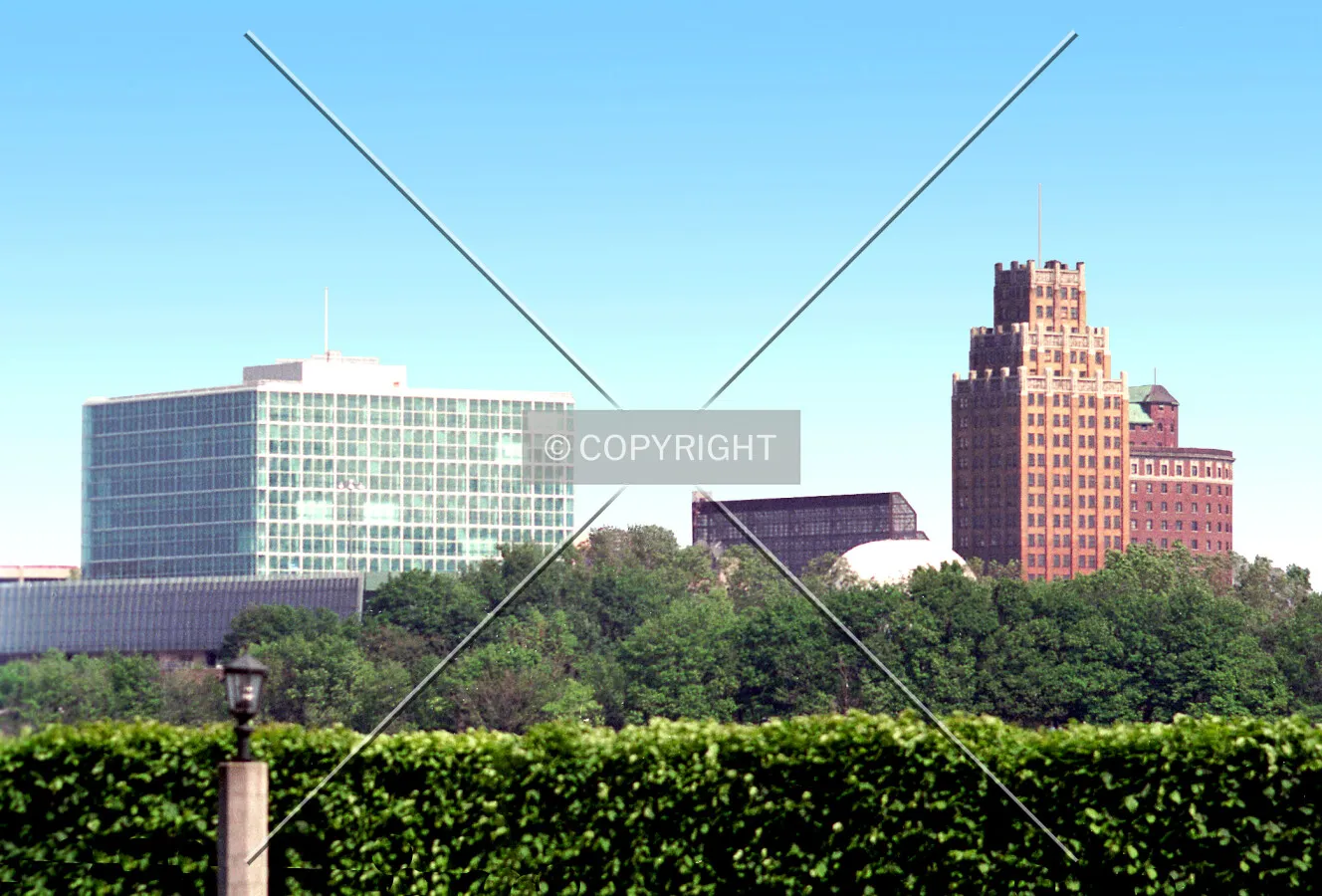 Downtown from the northwest