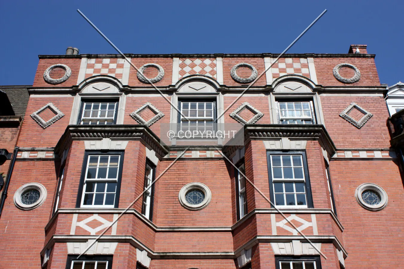 Looking up from Cornwall Street