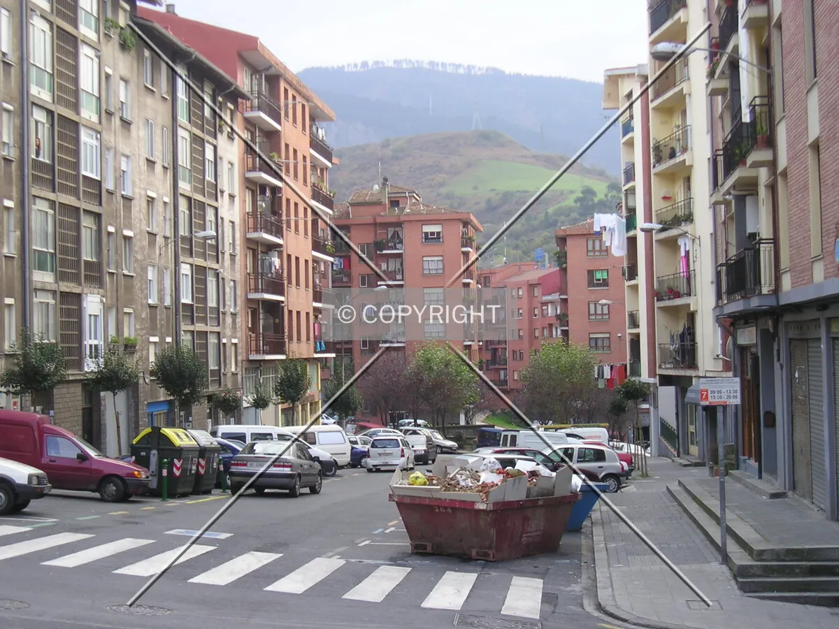 View towards the Eskurtze Park