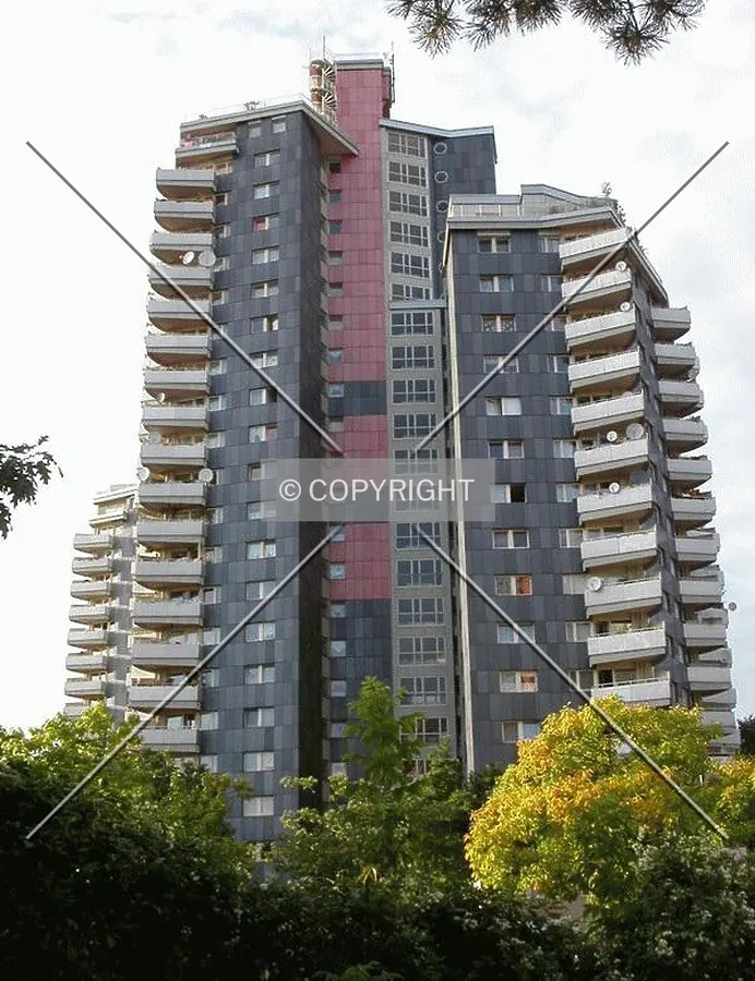 South view of the building