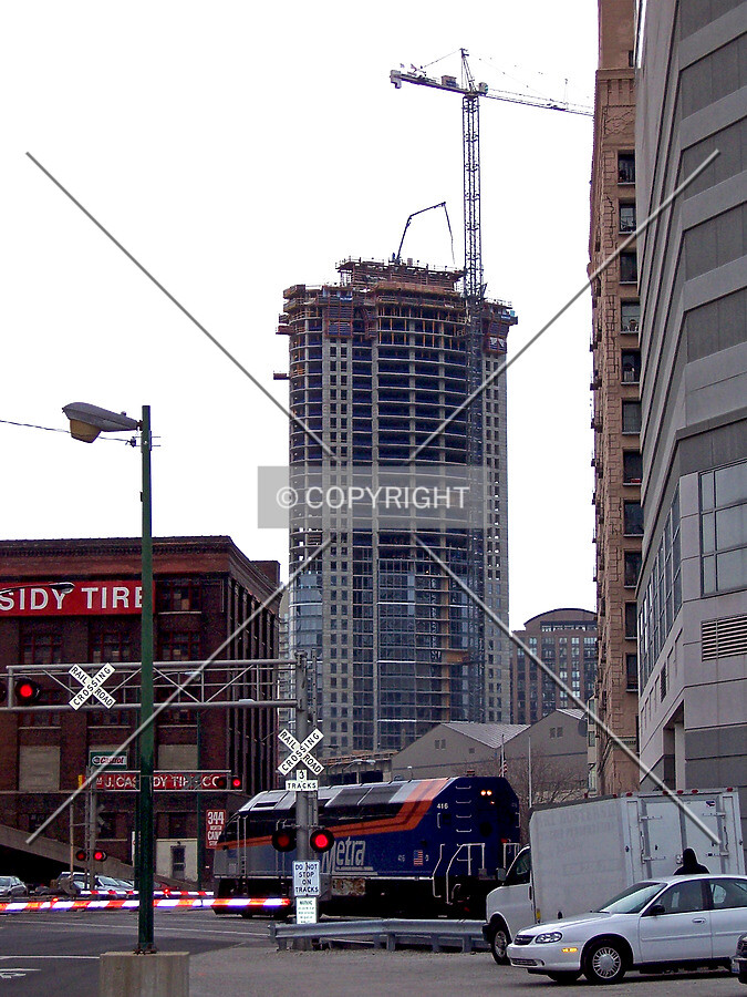 Looking north from the intersection of Canal and Fulton Streets